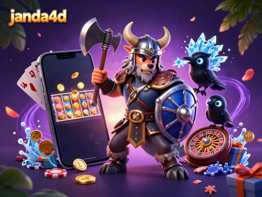 JANDA4D menyajikan ilustrasi 3D menarik dengan permainan slot dan karakter pahlawan yang menghibur.