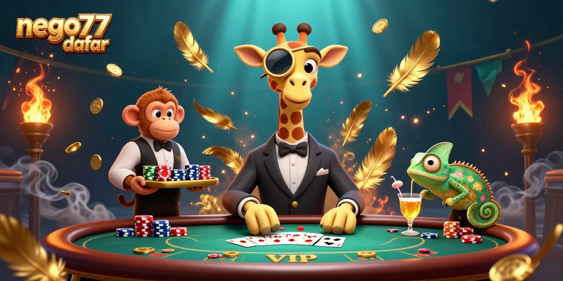 Place your bets and sign in through nego77 daftar for exciting gaming opportunities.