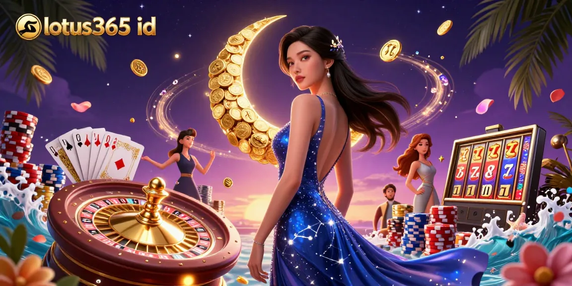Experience the thrill of winning with lotus365 id in this immersive casino scene filled with dynamic gaming elements.