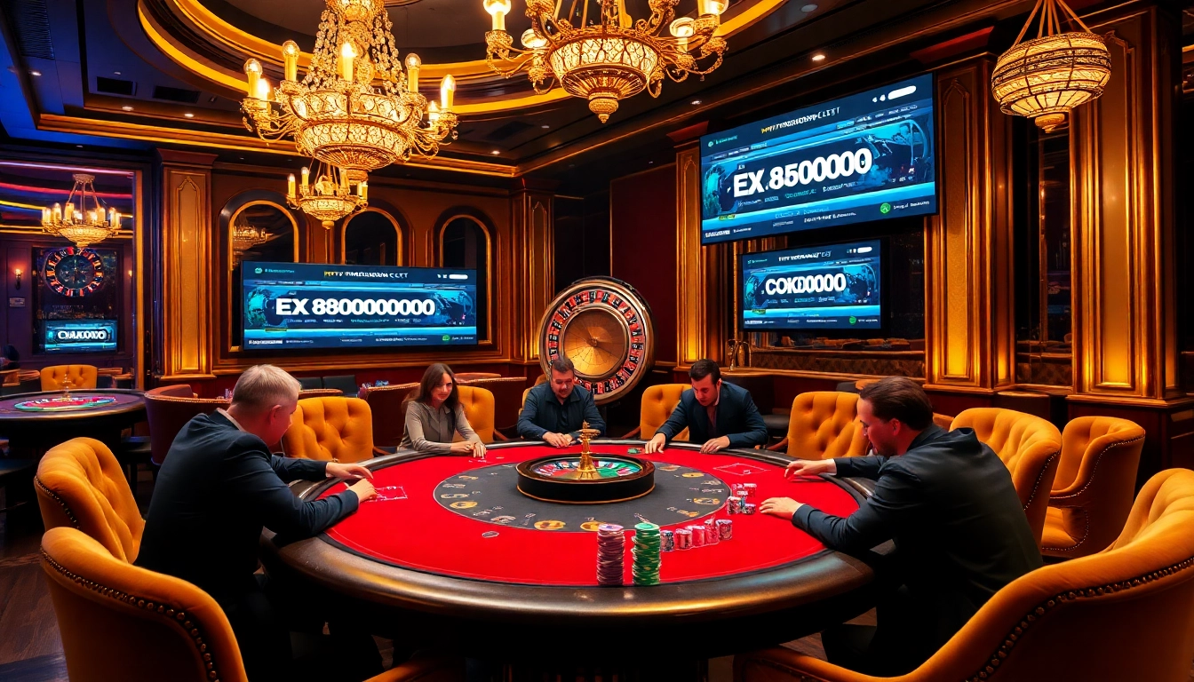 Engage with the excitement of online gambling at https://rr88c.mobi/ featuring a luxurious poker scene with vibrant chips.