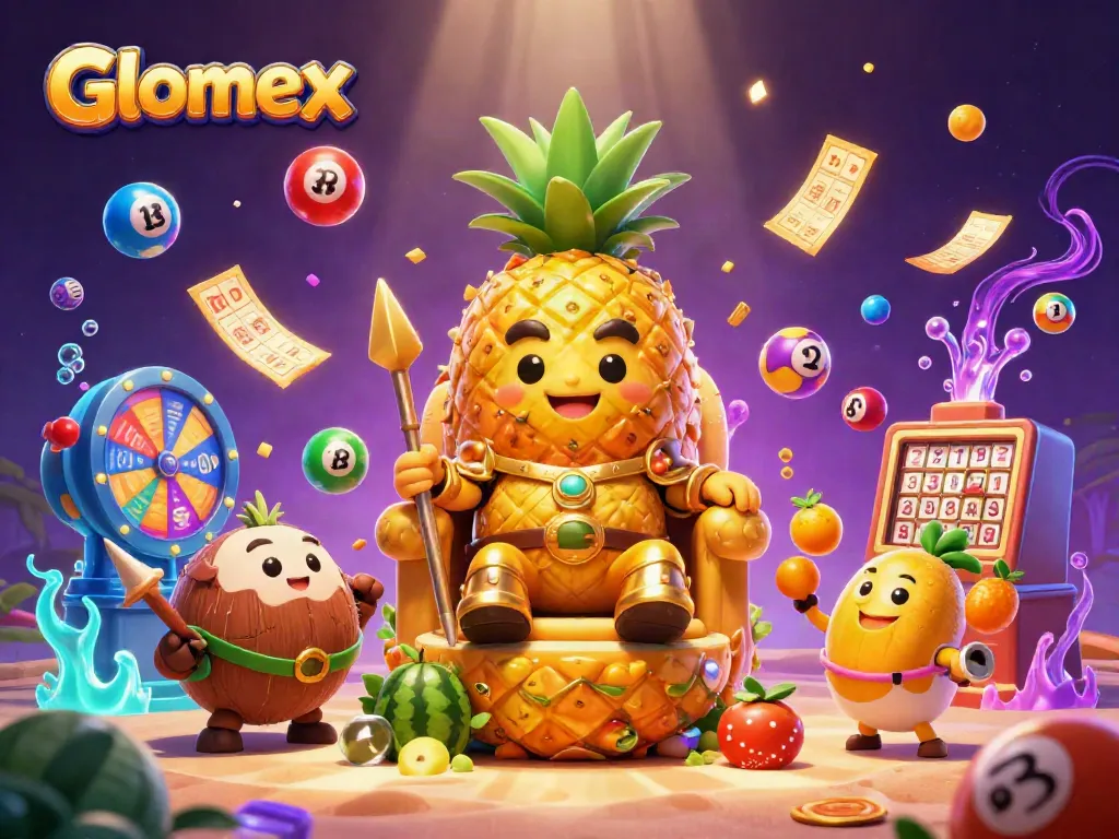 Engage in thrilling Glomex lottery experiences with vibrant characters and immersive casino scenarios.