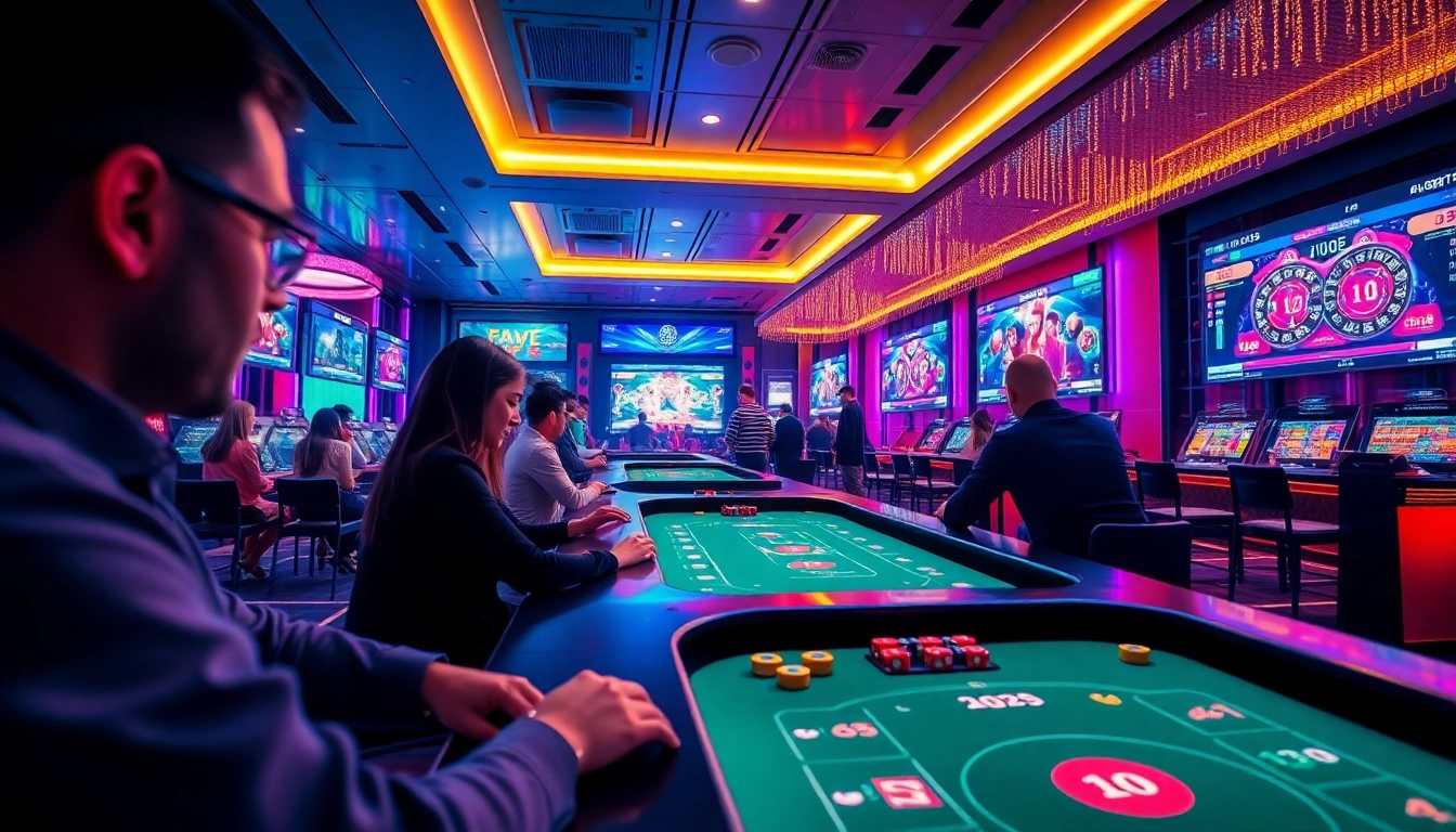 Exciting online gaming atmosphere at 33win.global with vibrant casino games and engaging players.