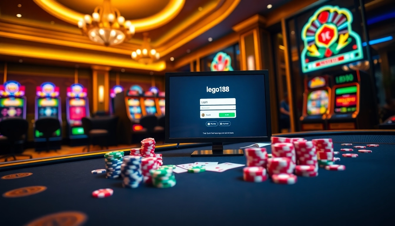 Experience the thrilling action of lego138 login in a vibrant, luxurious casino atmosphere.