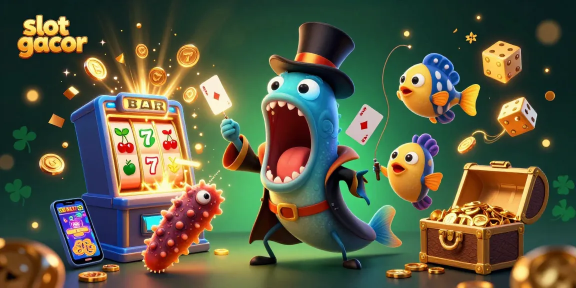 Menangkan slot gacor dengan gulper eel sulap, simbol keberuntungan, dan keseruan jackpot.