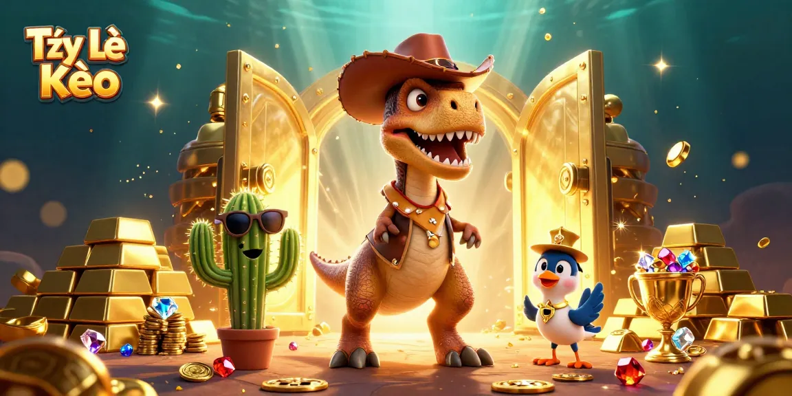 Experience winning strategies with Tỷ Lệ Kèo in vibrant 3D casino illustration
