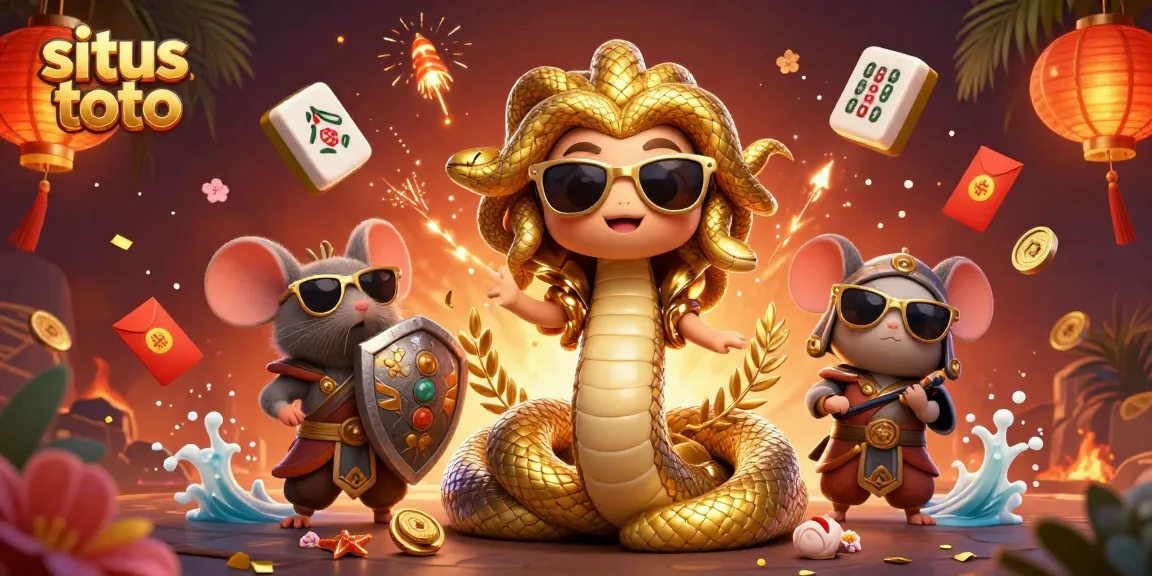 Berinteraksi dengan situs toto dalam ilustrasi 3D yang hidup menampilkan karakter dinamis dan tema kasino.
