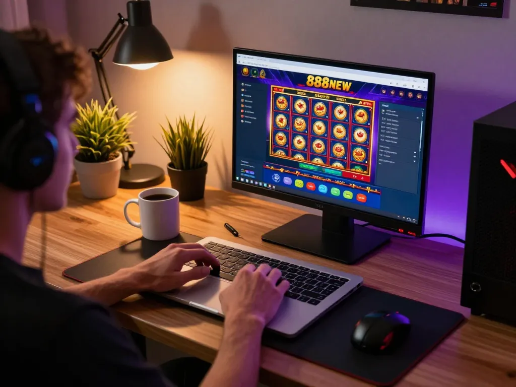 Engaging online gaming experience on Trang chủ 888NEW with user-friendly interface and cozy setup