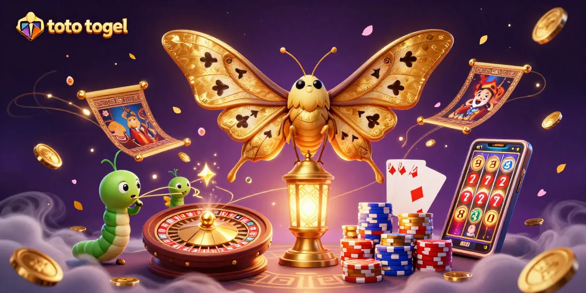 Play exciting toto togel online with vibrant 3D scenes featuring dynamic casino elements.
