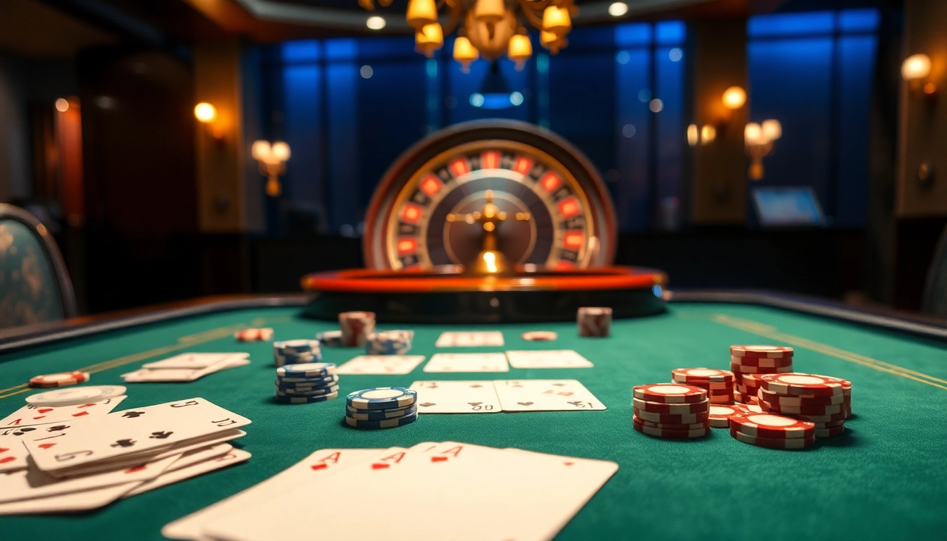 Experience high-stakes gambling at https://mm88.vin/ with luxurious poker and roulette games.