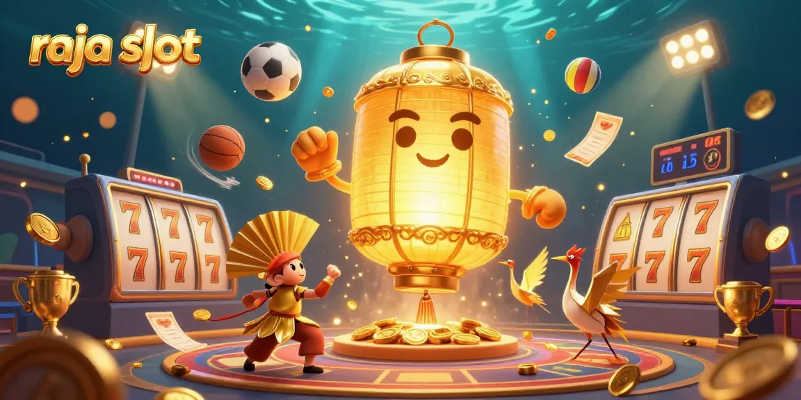Experience the thrill of raja slot with dynamic characters and immersive casino elements in 3D.