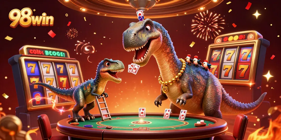 Spin the reels at 98win casino with vibrant 3D visuals showcasing exciting gameplay.