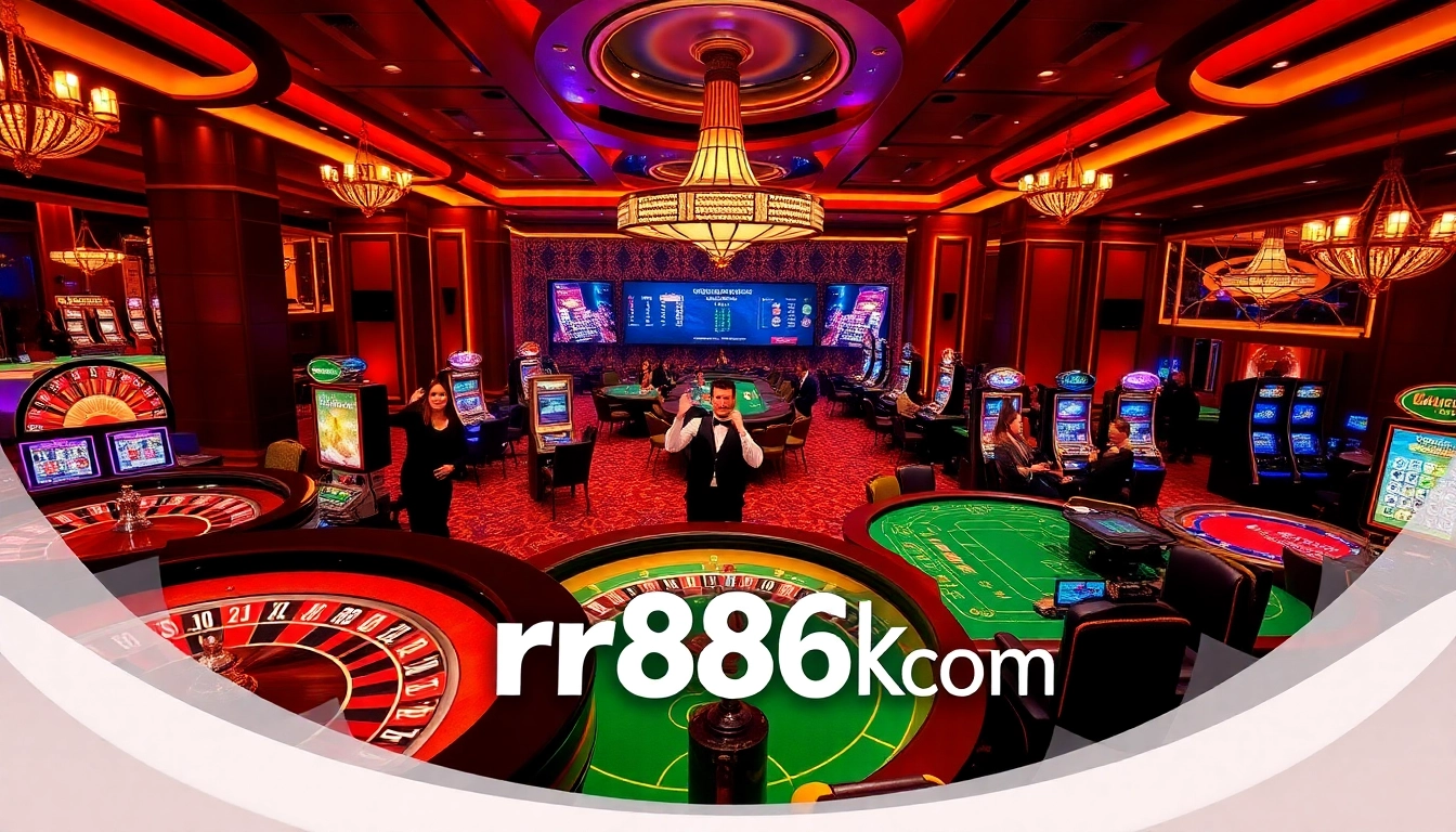 Experience the thrill of rr88k1 com with luxury casino elements and vibrant gaming action.