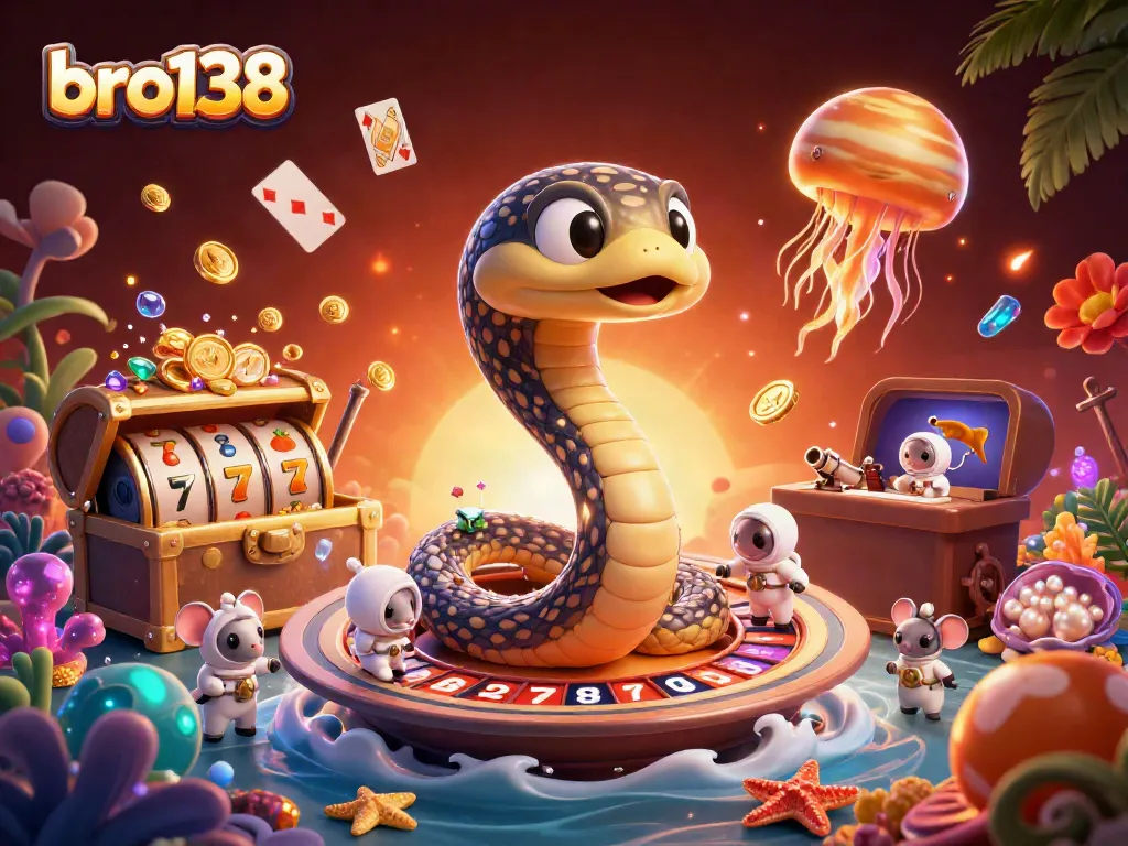 Spin to win at bro138 with a cosmic roulette wheel and exciting gaming features!