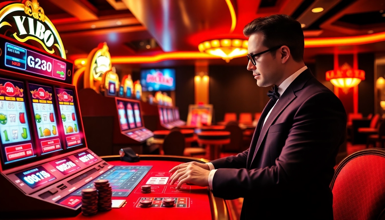 Engaging players at Nhà cái G28 with vibrant casino tables and exciting slots.