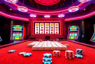 Engage with the slot demo mahjong game on a vibrant online casino interface filled with colorful graphics.