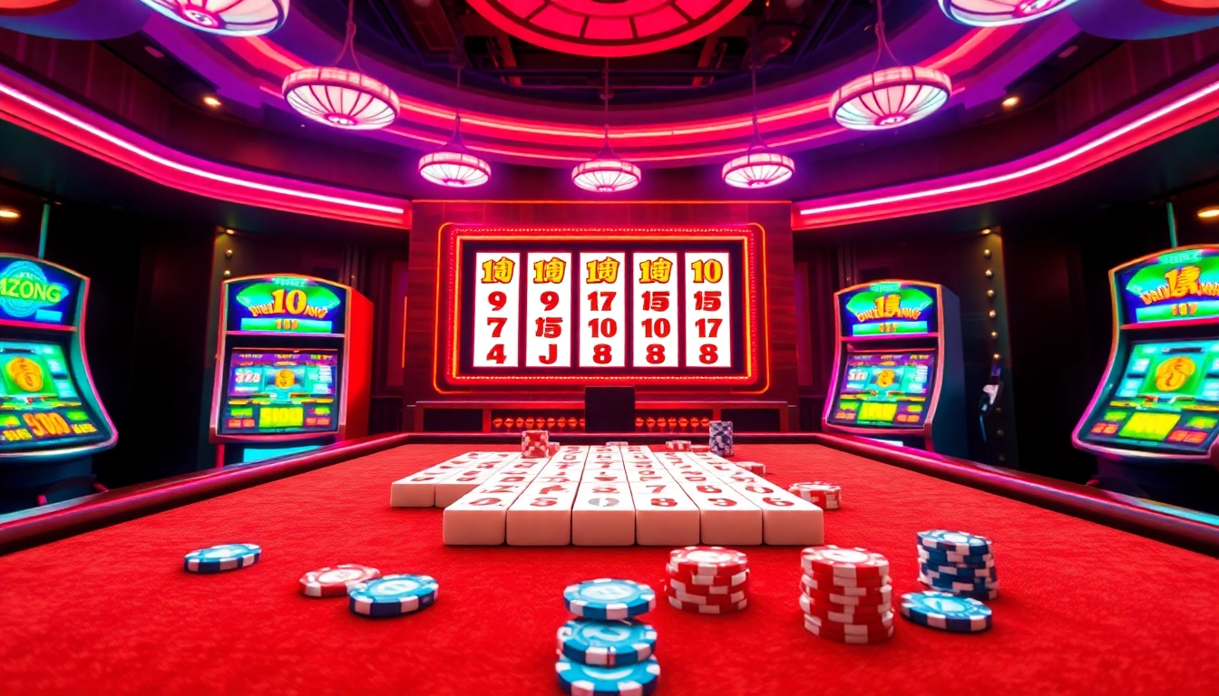 Engage with the slot demo mahjong game on a vibrant online casino interface filled with colorful graphics.